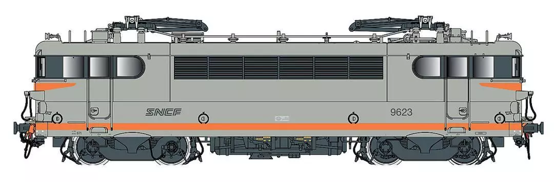 LS Models 10220S - E-Lok Serie BB 9623 SNCF Ep.V beton H0/GL Sound