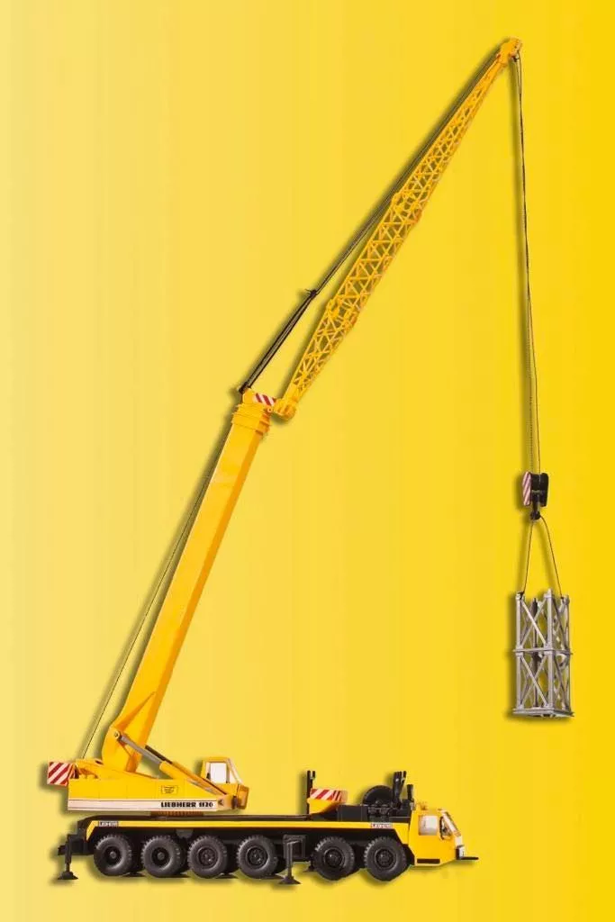 Kibri 13012 - LIEBHERR Teleskopkran 1120 mit Gitterspitze H0 1:87