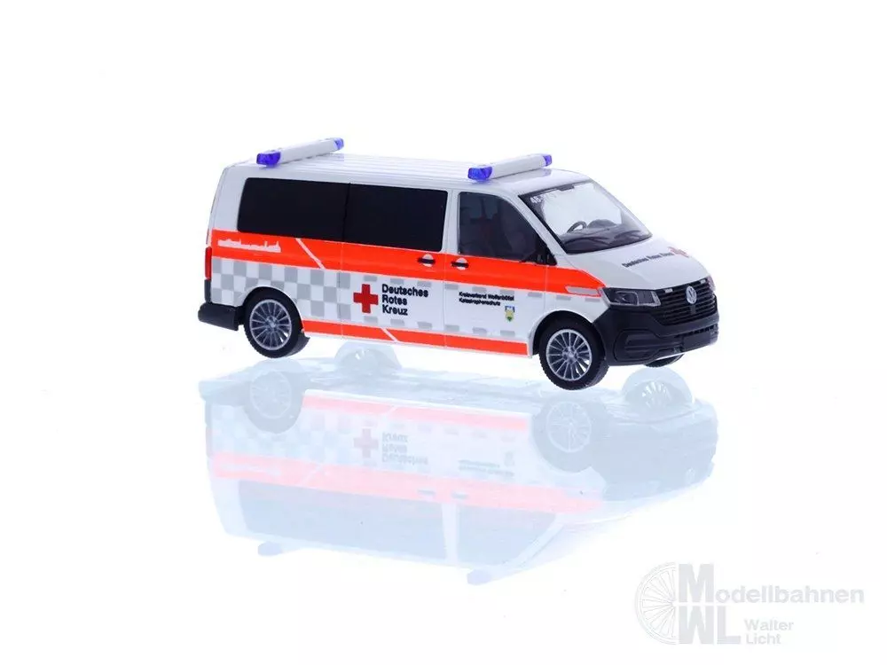 Rietze 53919 - Volkswagen T6.1 DRK Wolfenbüttel H0 1:87