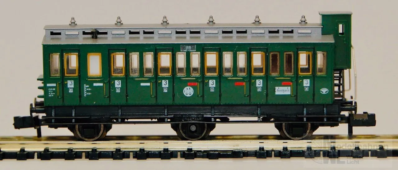 Fleischmann 8094 - FLEISCHMANN - Abteilwagen DRG Ep.II mit Bremserhaus N 1:160