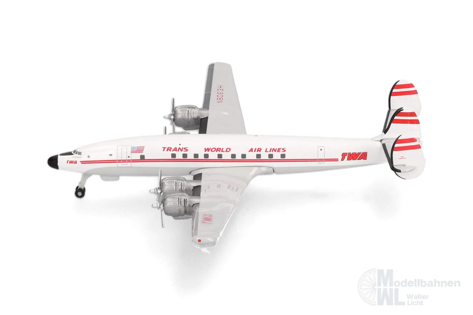 Herpa 539364 - Lockheed  L-1649A Jetstream TWA 1:500