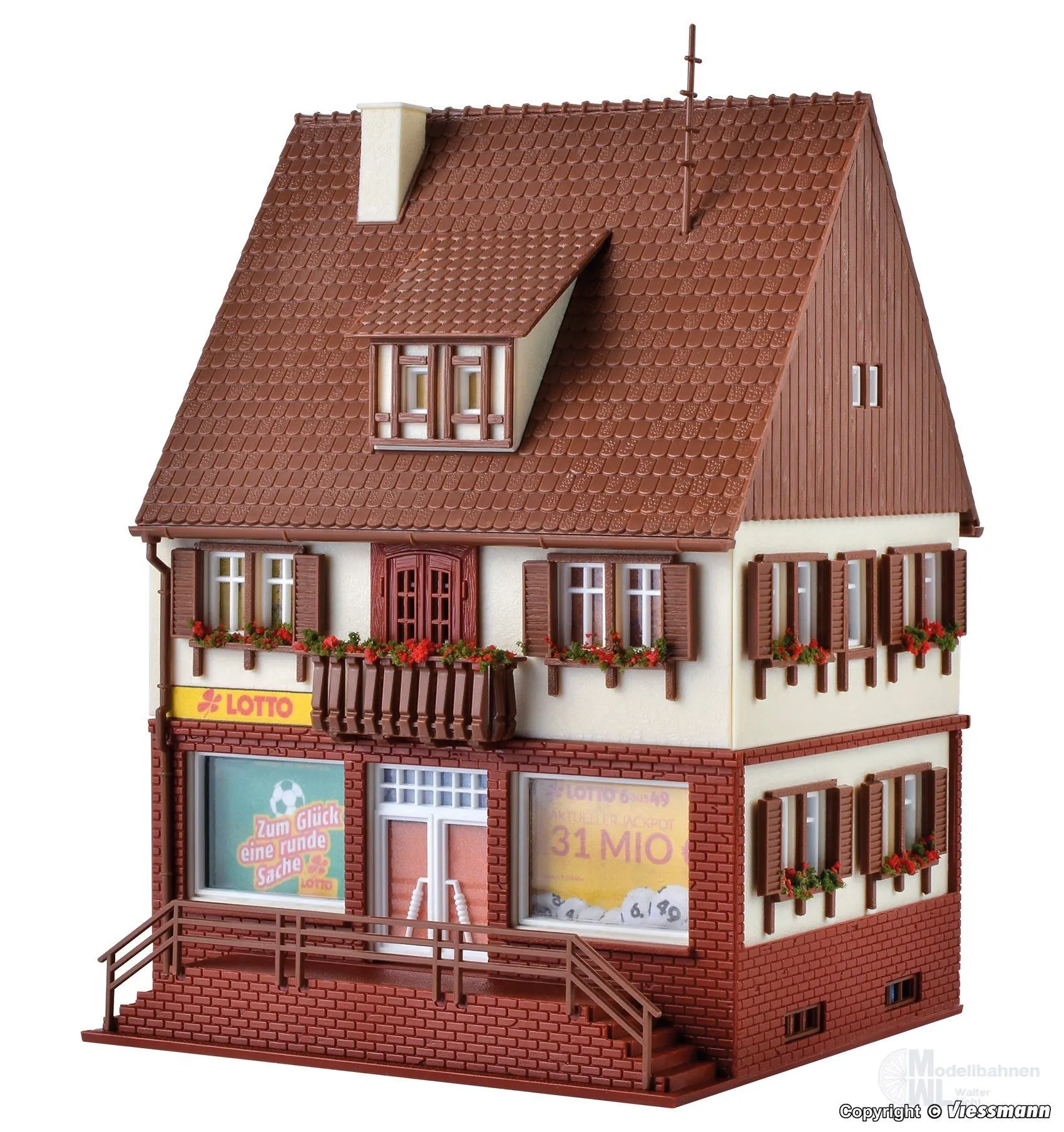 Vollmer 43803 - Lotto Geschäft H0 1:87