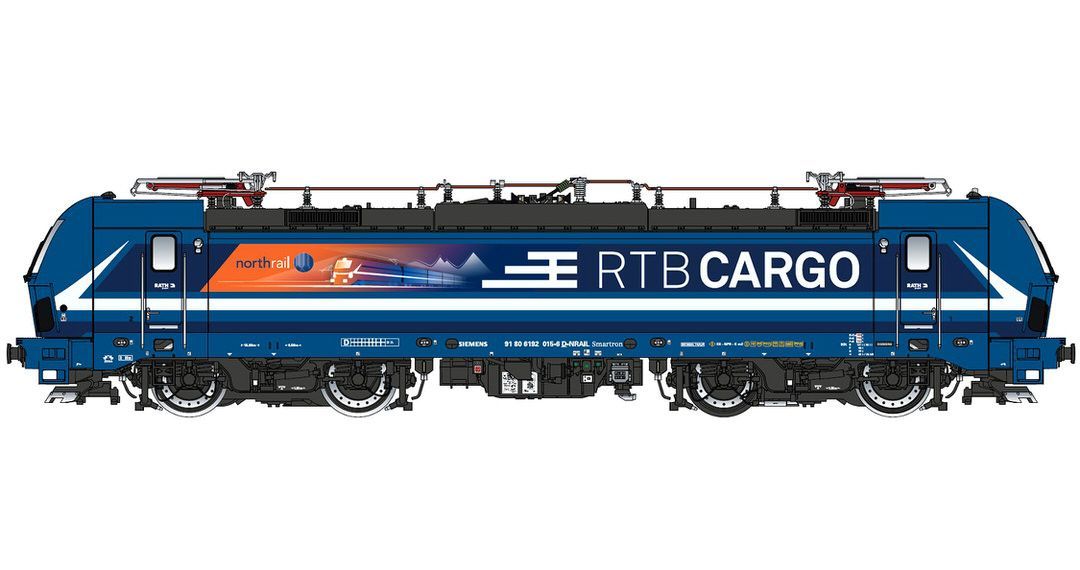 LS Models 16153 - E-Lok BR 192 Smartron Northrail / RTB Cargo Ep.VI H0/GL LS Models 16153 - E-Lok BR 192 Smartron Northrail / RTB Cargo Ep.VI H0/GL