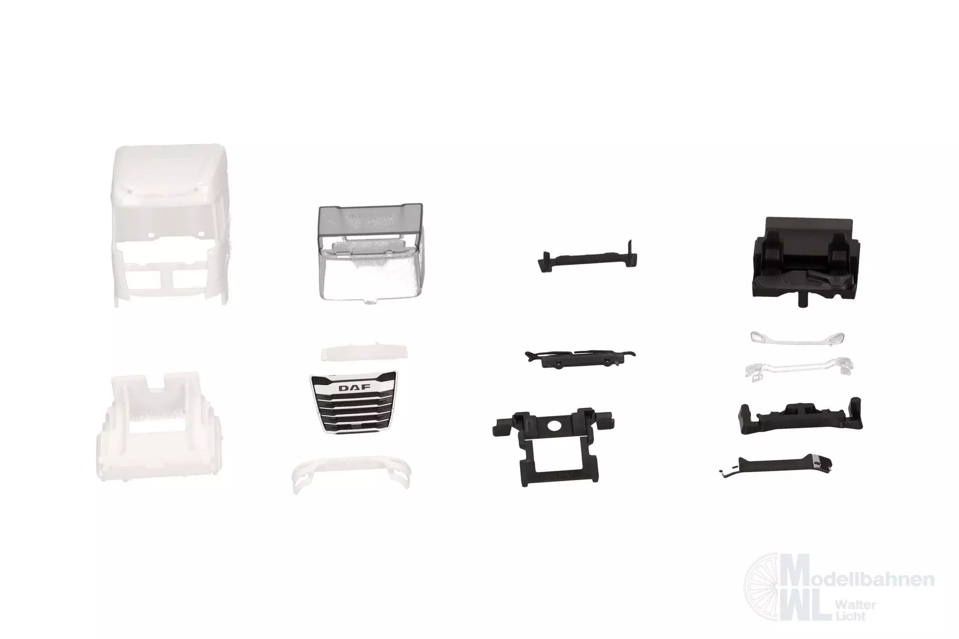 Herpa 085663 - Teileservice Fahrerhaus DAF XG ohne Windleitbleche Dachspoiler H0 1:87