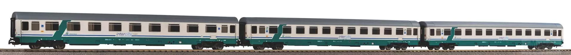 Piko 58252 - Personenwagen Set FS Ep.V 3.tlg. Eurofima XMPR Intercity H0/GL