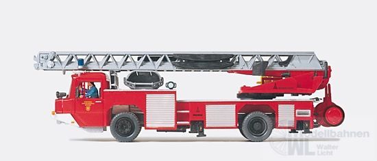 Preiser 31134 - Magirus-Drehleiter, DLK 23-12 H0 1:87