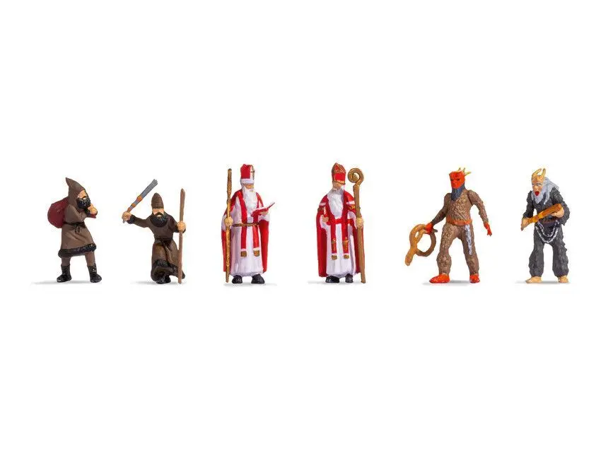 Noch 15929 - Nikolaus mit Knecht Ruprecht H0 1:87