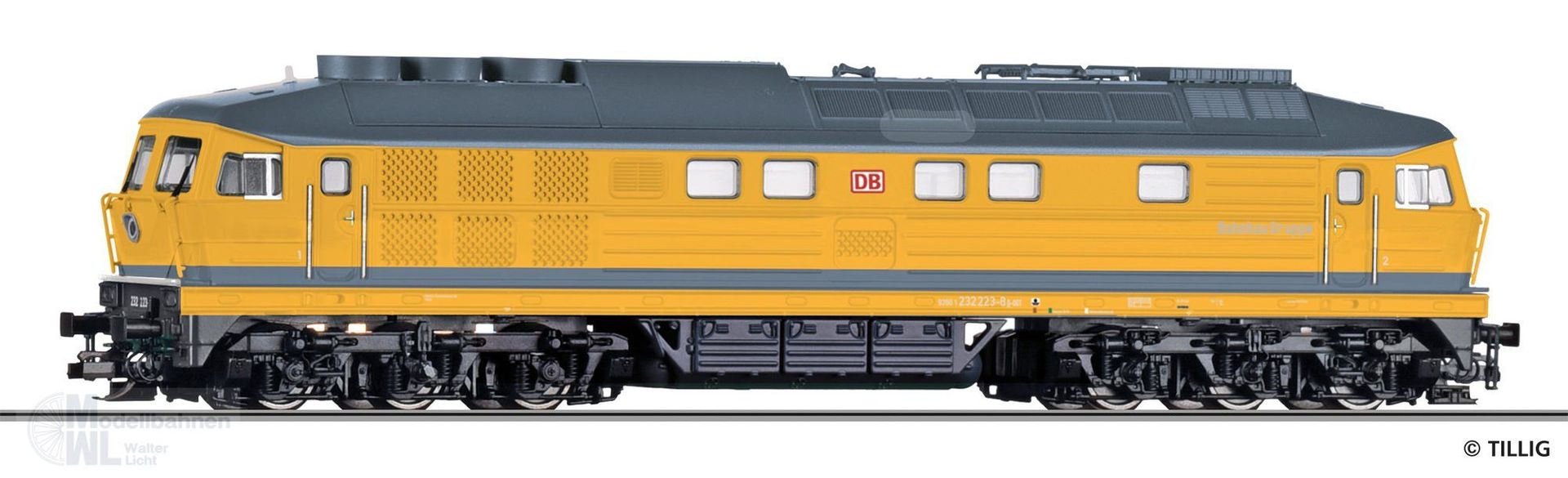 Tillig 502809 - Diesellok BR 232 223-8 DB Bahnbau Gruppe GmbH Ep. VI TT 1:120