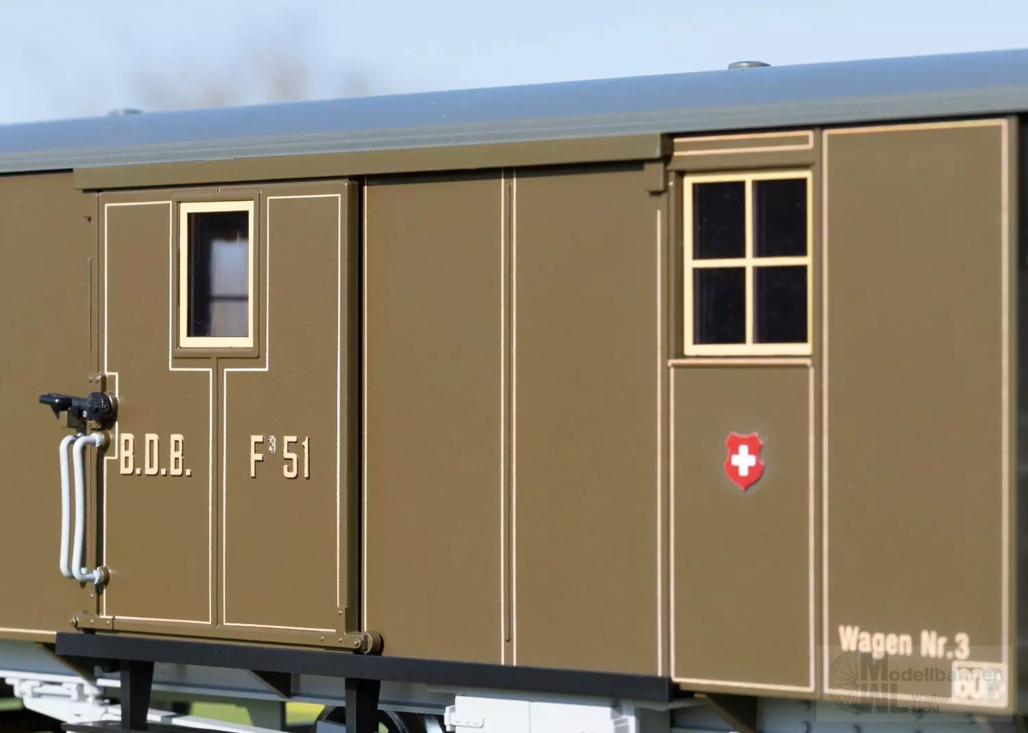 LGB 41331 - Gepäckwagen BOB Ep.VI Spur G 1:22,5