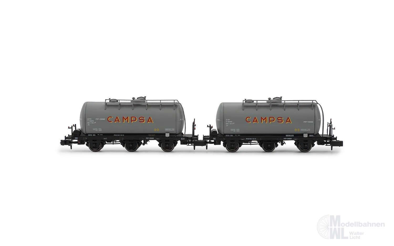 ar6674_0 Arnold 6674 - Kesselwagen Set RENFE Ep.III 2.tlg. CAMPSA N 1:160