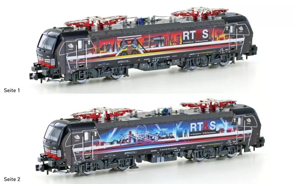 Hobbytrain 30171 - E-Lok BR 193 701 Vectron SBB Cargo/Ruhrpiercer Ep.VI N 1:160