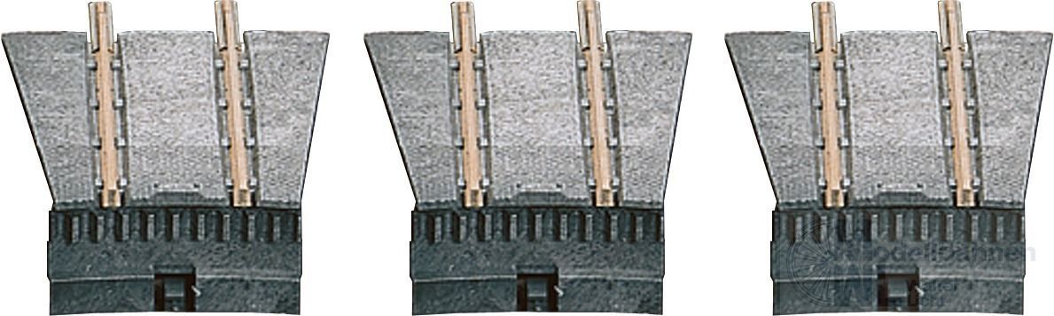 Roco 35901 - Ergänzungset zur Drehscheibe 35900 3 Stück TT 1:120