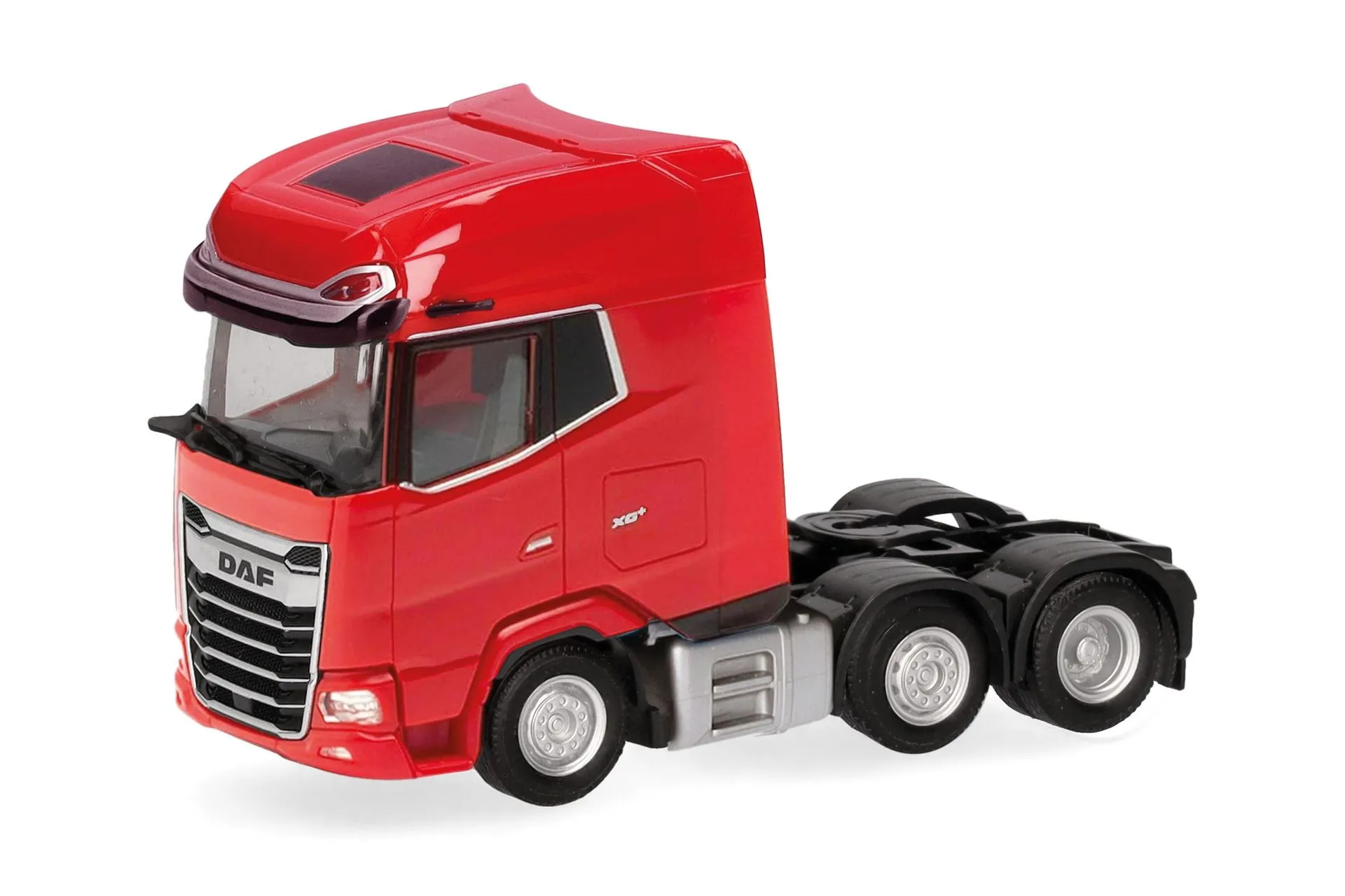 Herpa 321211 - DAF XG+ facelift Zugmaschine 3achs (6x2) hellrot H0 1:87