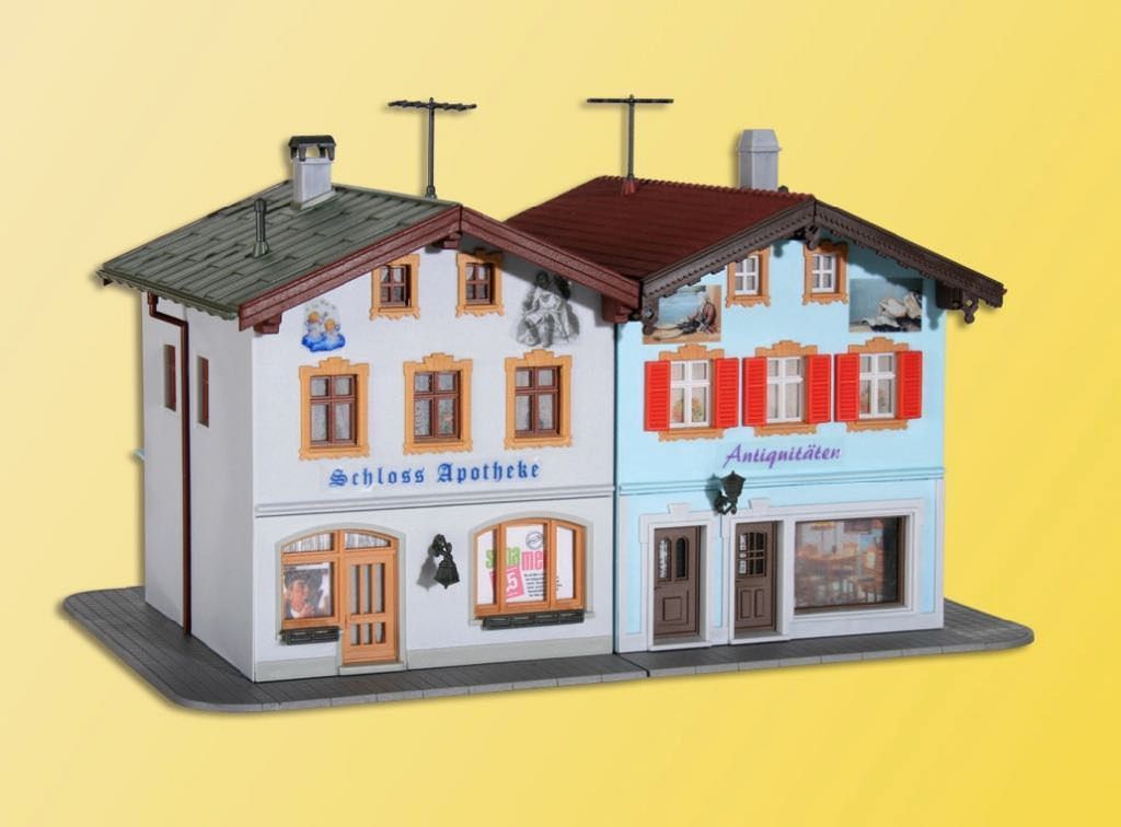 Kibri 38821 - Schlossapotheke und Antiquitäten in Tölz H0 1:87