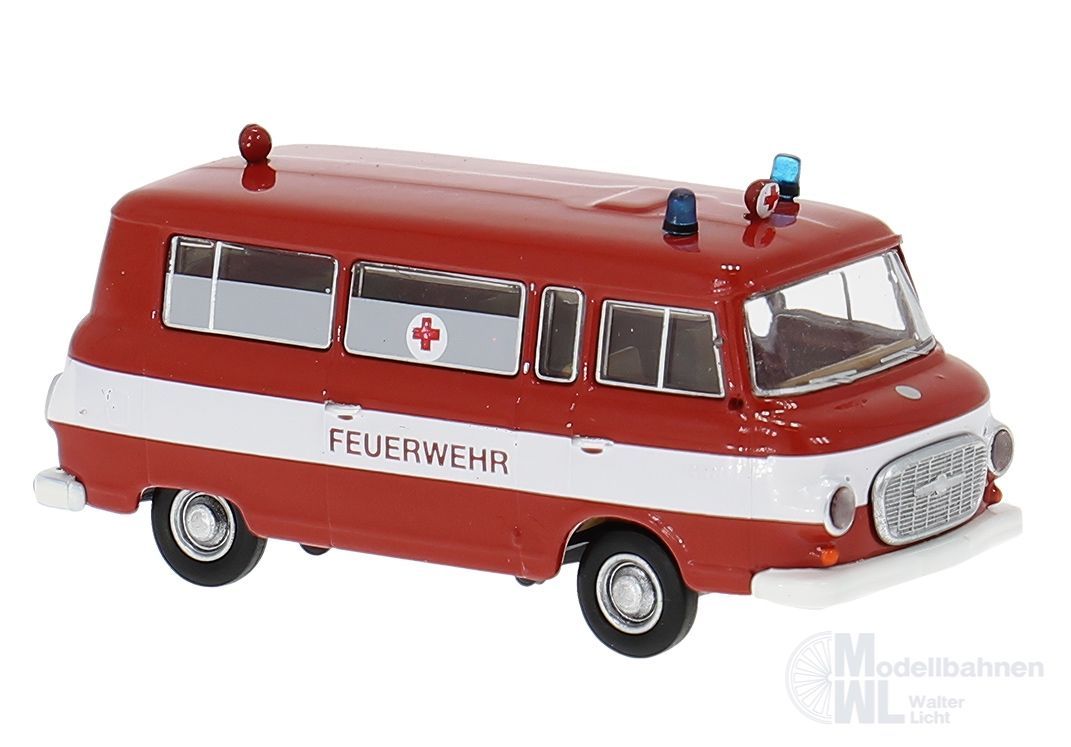 Brekina 30052 - Barkas B1000 als KTW der Feuerwehr H0 1:87