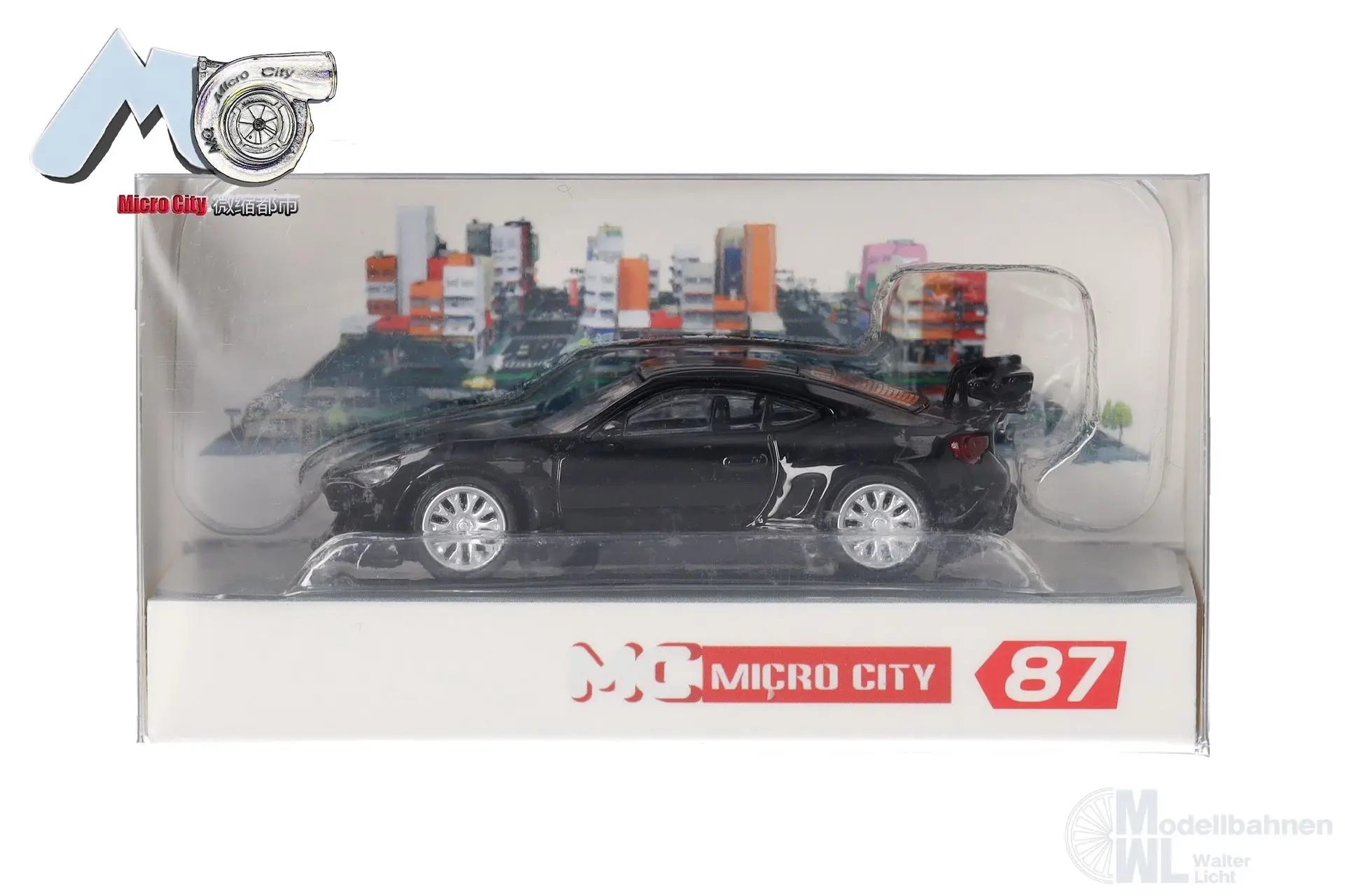 Herpa 87MC000073 - Toyota GT86, schwarz H0 1:87