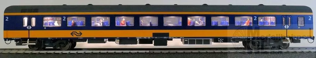 Exact Train 11152 - Personenwagen NS Ep.VI 2.Kl. Bpmz 10 H0/GL