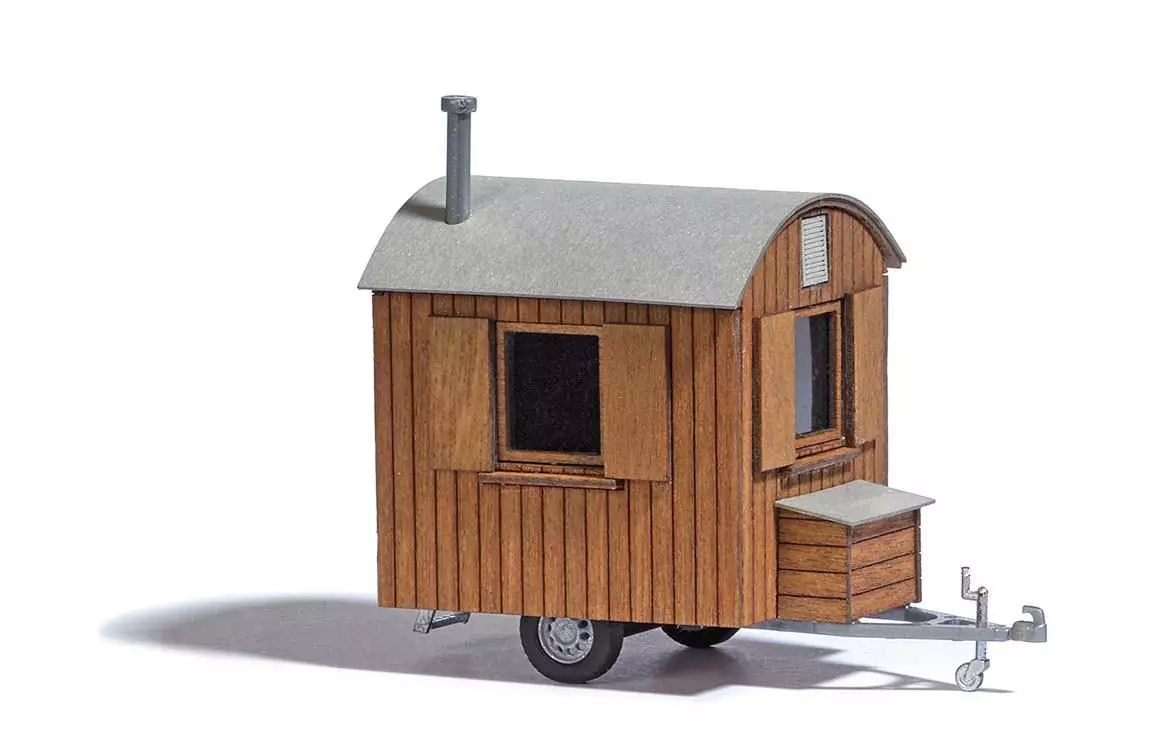 Busch 1984 - Forstwagen Braun H0 1:87