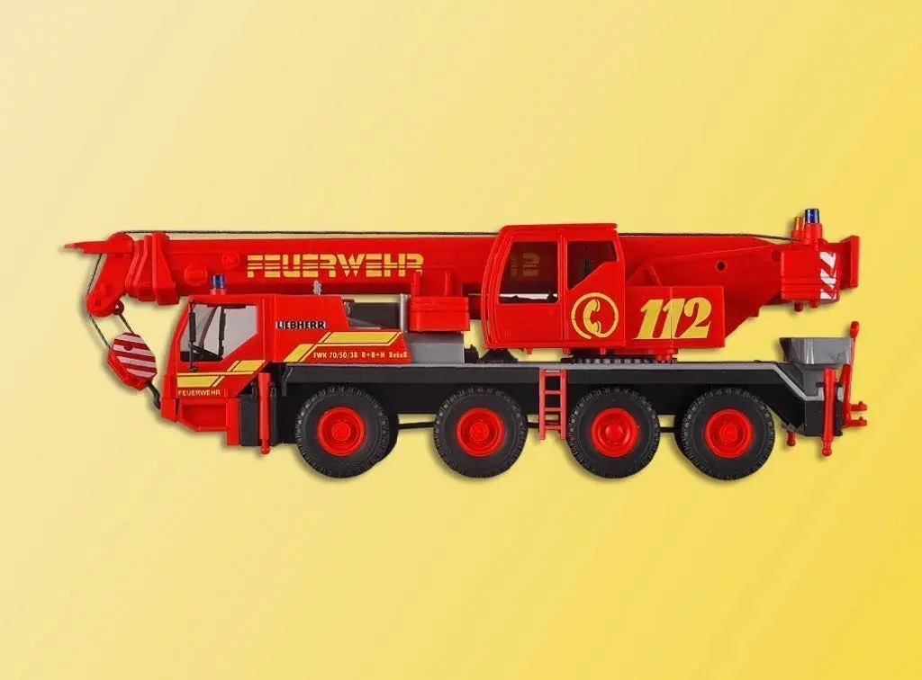 Kibri 13041 - Feuerwehr Kranwagen H0 1:87