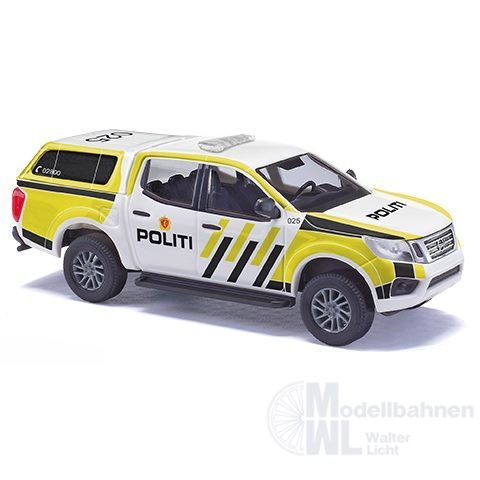 Busch 53730 - Nissan Navara Politi H0 1:87 Busch 53730 - Nissan Navara Politi H0 1:87