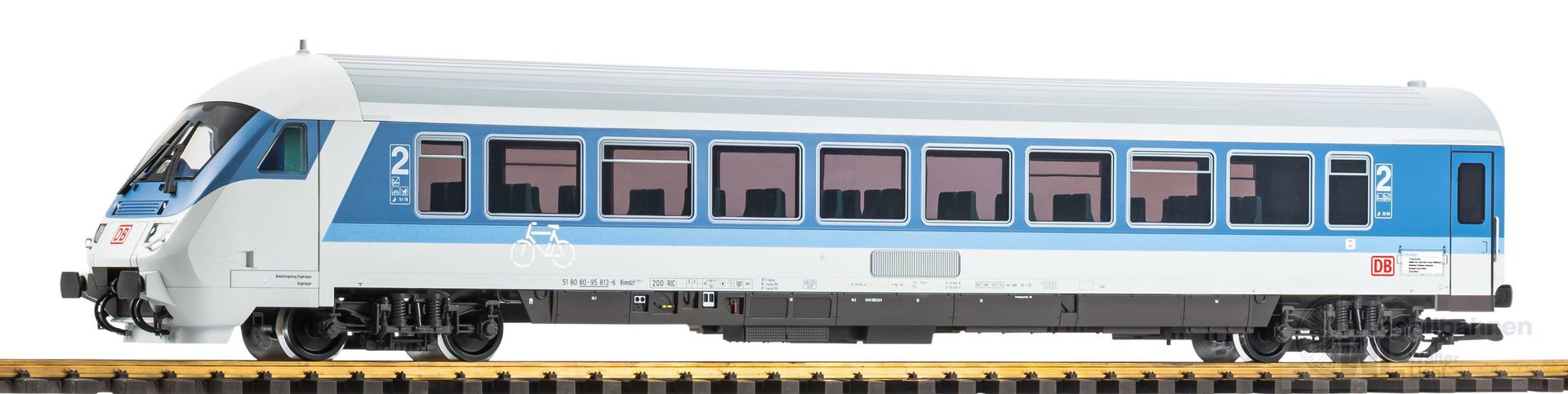 Piko 37677 - Steuerwagen DB Ep.V InterRegio 2.Kl. Spur G 1:22,5