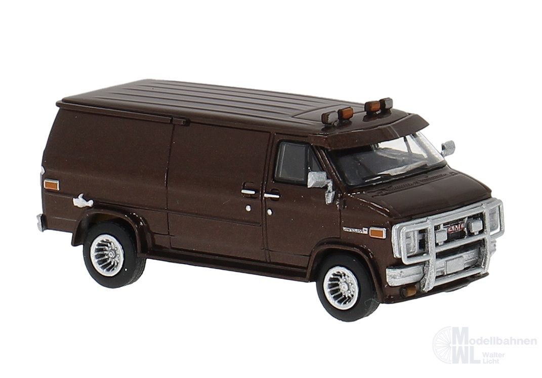 Brekina 18252 - GMC Vandura braun H0 1:87