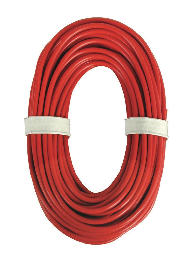 Viessmann 6895 - Hochstromkabel 0,75mm rot 10 Meter Viessmann 6895 - Hochstromkabel 0,75mm rot 10 Meter