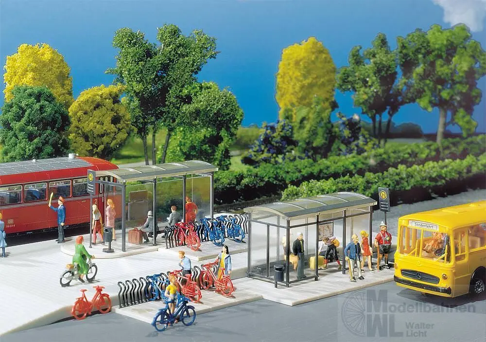 Faller 272543 - Haltestellen City Compact N 1:160