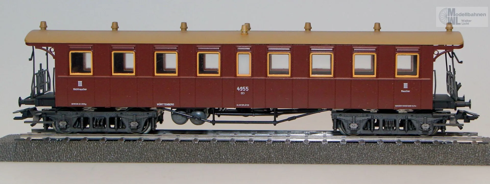 Märklin 4211 - MÄRKLIN - Personenwagen K.W.St.E. Ep.I H0/WS