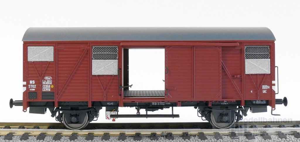 Exact Train 20916 - Güterwagen gedeckt NS Ep.III S-CHRO H0/GL Exact Train 20916 - Güterwagen gedeckt NS Ep.III S-CHRO H0/GL