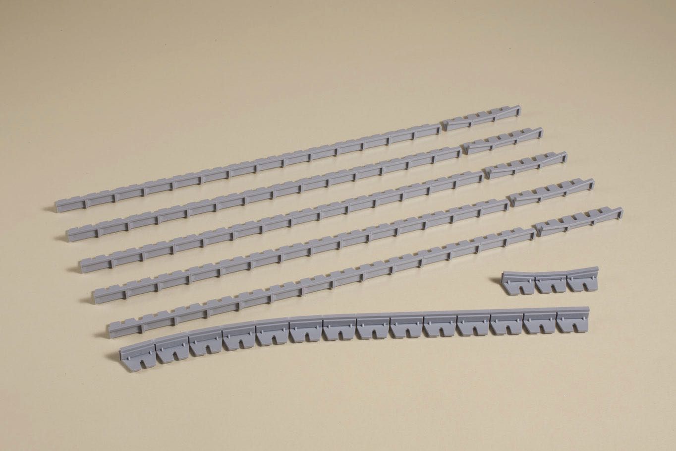 Auhagen 43588 - Bahnsteigkanten 6 mm TT 1:120