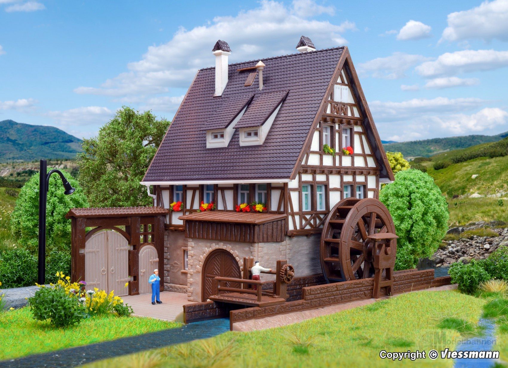 Vollmer 47750 - Getreidemühle N 1:160