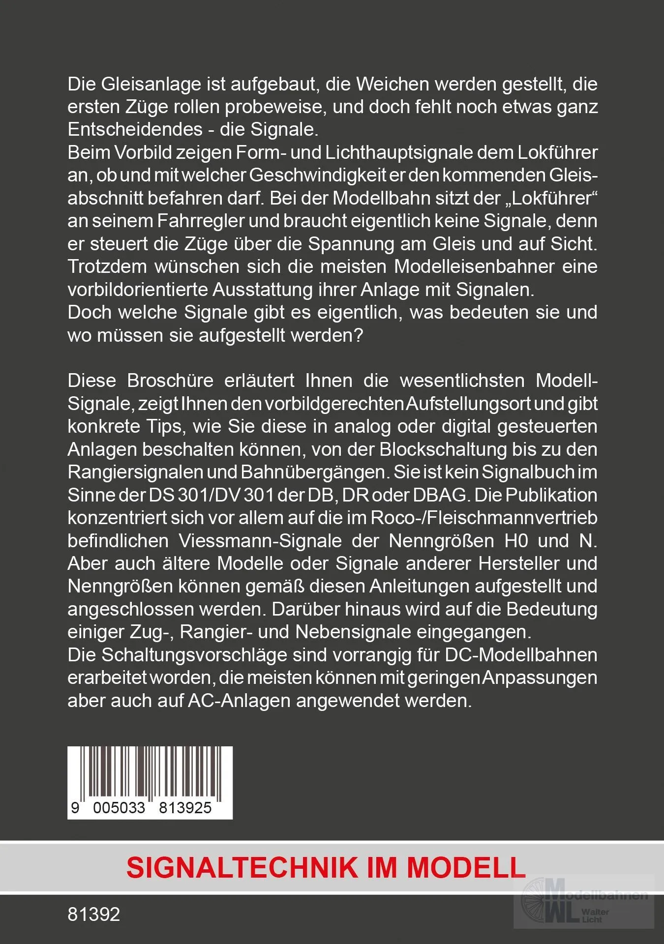 Roco 81392 - Modellbahn Signale
