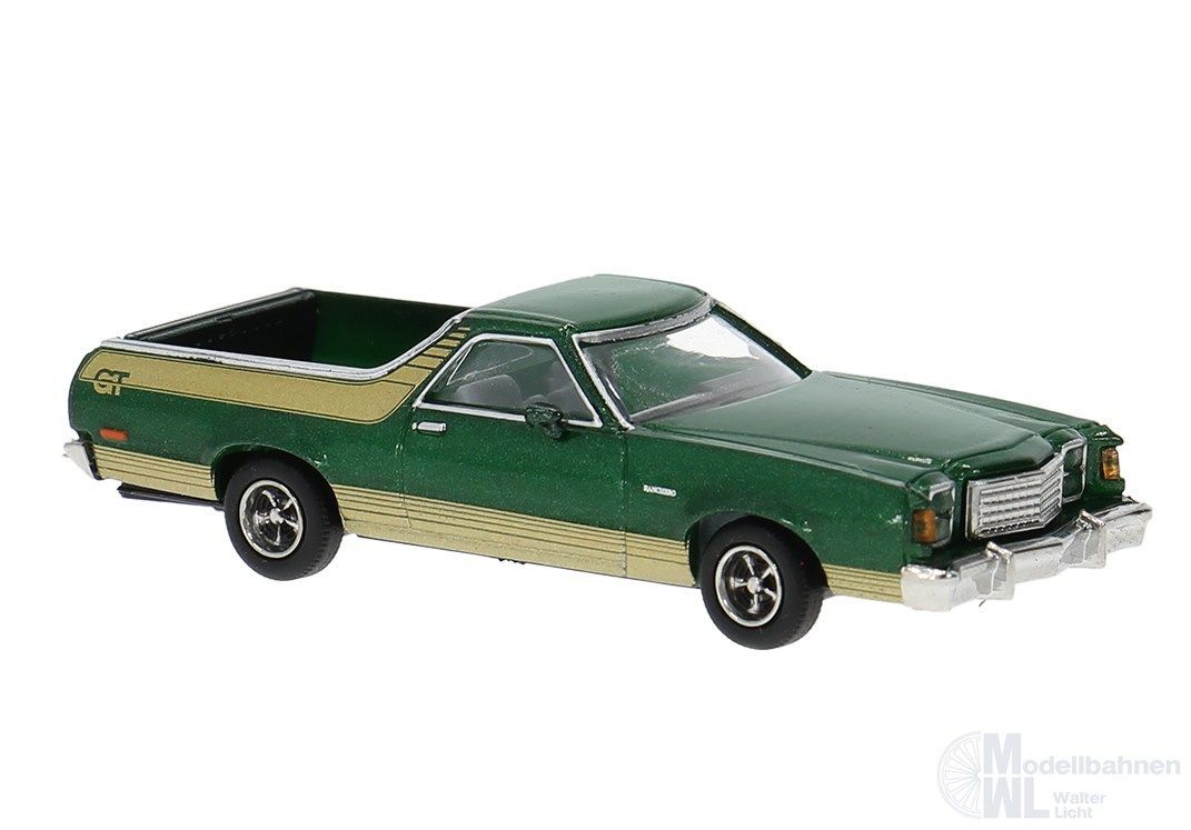 Brekina 18226 - Ford Ranchero GT in grün/gold H0 1:87