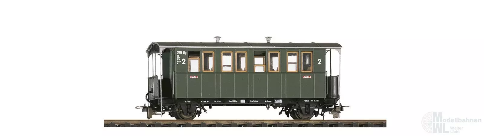 Bemo 3002821 - Personenwagen DB Ep.III KBi 731 2.Kl. H0e