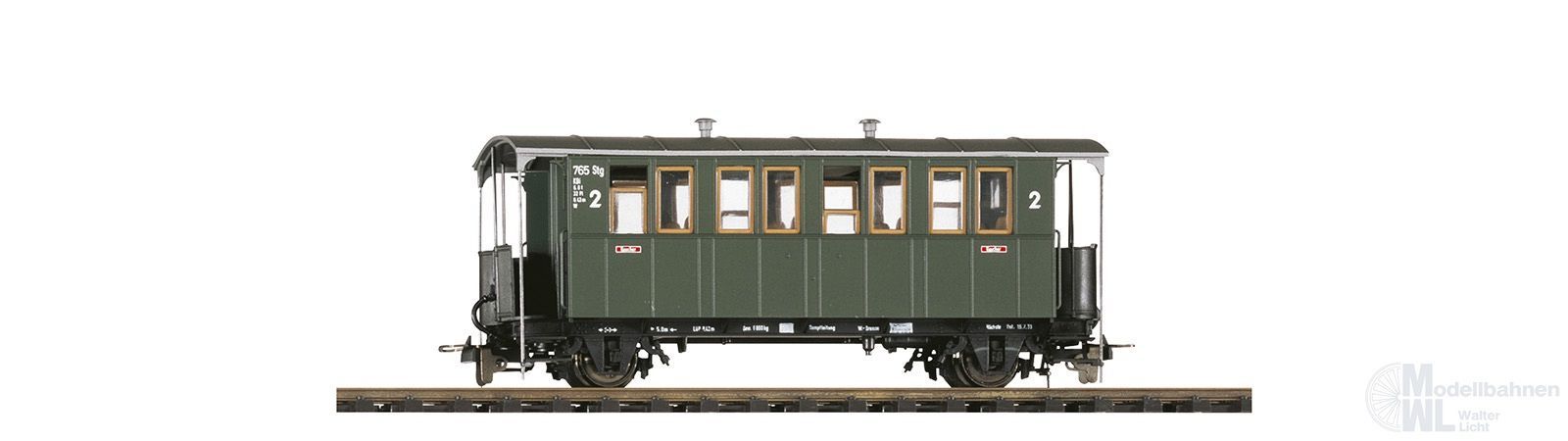 Bemo 3002821 - Personenwagen DB Ep.III KBi 731 2.Kl. H0e