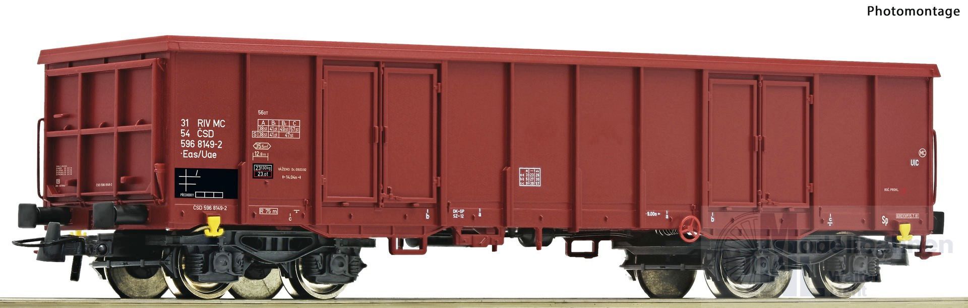 Roco 6600004 - Güterwagen ged. CSD Ep.IV H0/GL