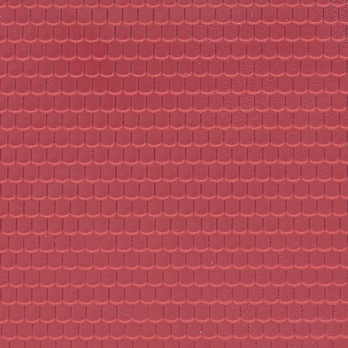 Vollmer 46026 - Dachplatte Ziegel aus Kuns H0 1:87