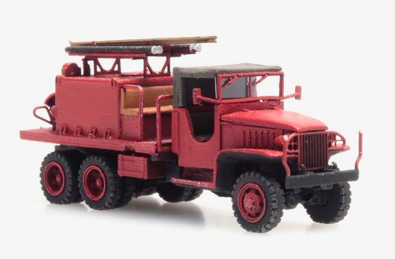 ARTITEC b.v. 316069 - GMC 353 Feuerwehr N 1:160