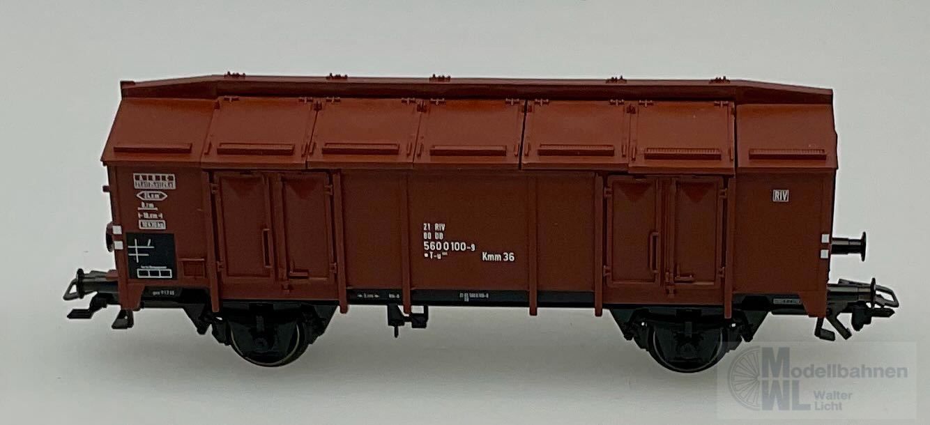 Märklin 29811 - MÄRKLIN - Klappdeckelwagen DB Ep.IV H0/WS