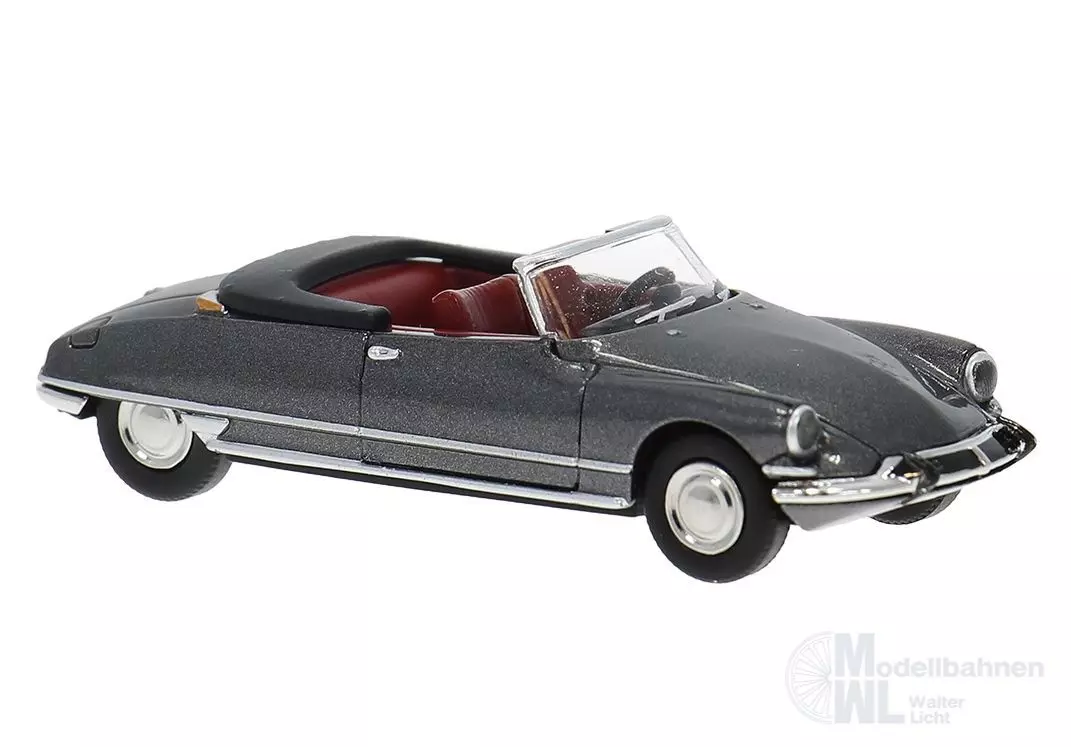 Brekina 14236 - Citroen DS offen in grau metallic H0 1:87