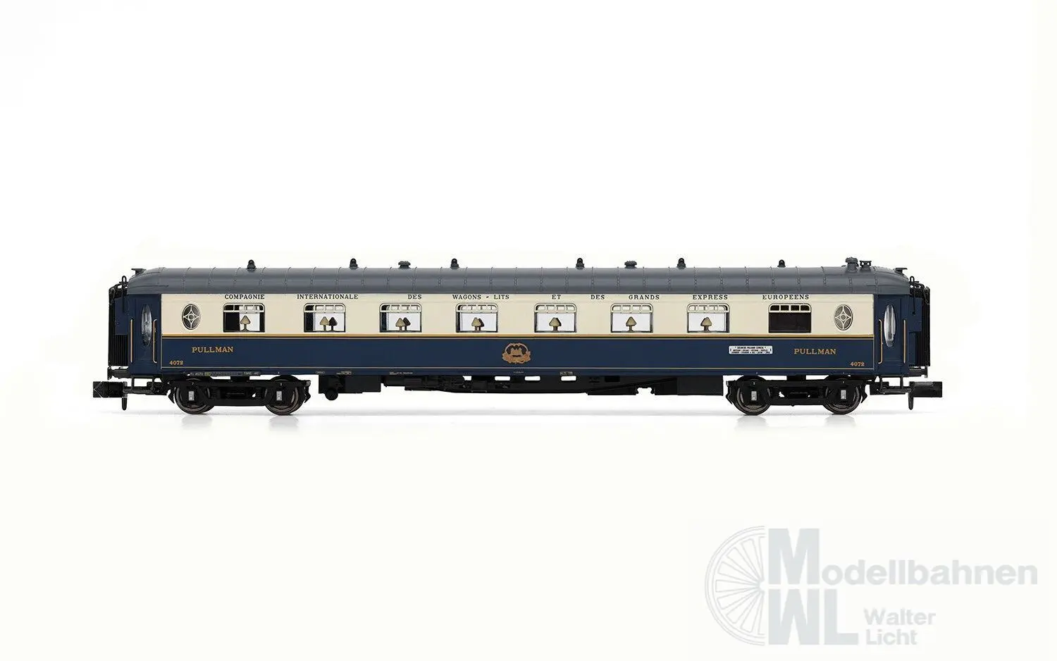 Arnold 4490 - Personenwagen Set CIWL Ep.II Edelweiss Pullmann Express 3.tlg. Set 1 N 1:
