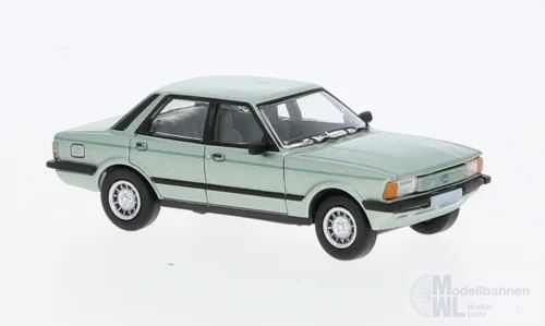 PCX-Models 870698 - Ford Taunus (TC3) metallic-hellgrün1979 H0 1:87