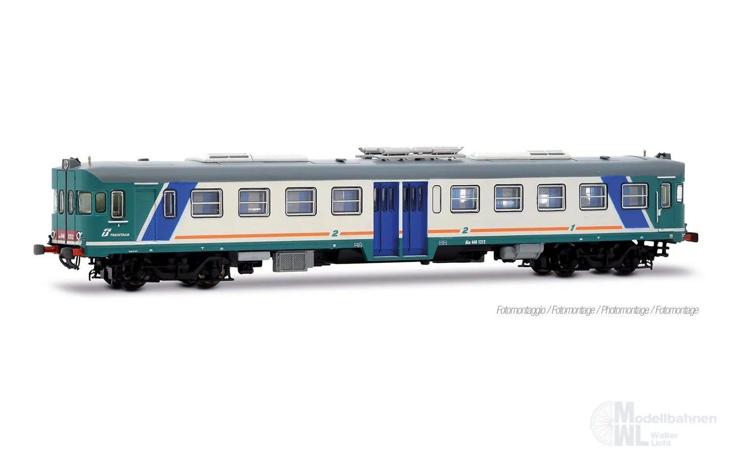 Lima 2678 - Triebwagen ALn 668 Serie 1200 FS Trenitalia Ep.V H0/GL