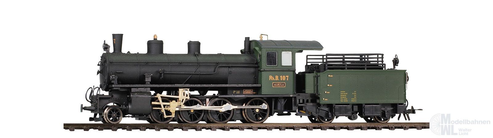 Bemo 1290127 - Dampflok G 4/5 107 RhB Ep.V/VI Albula H0m
