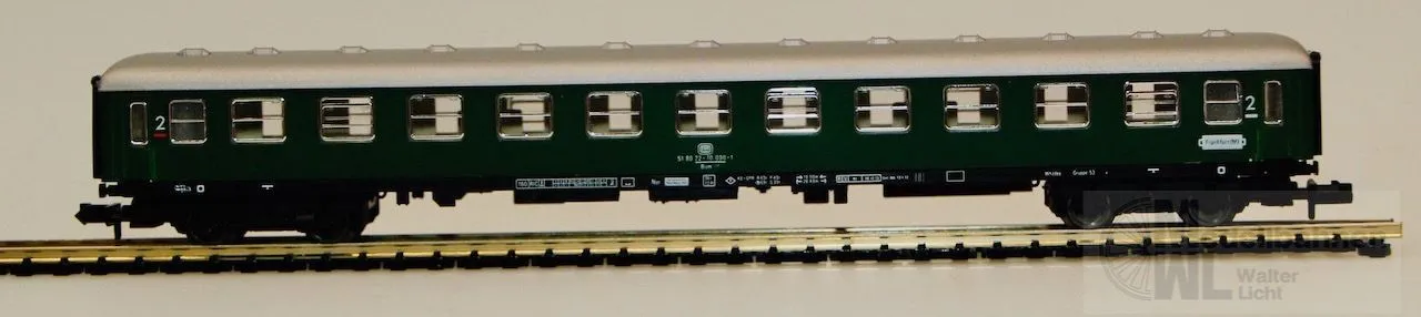 Fleischmann 8111 - FLEISCHMANN - Abteilwagen DB Ep.IV 2.Kl. Büm 234 N 1:160