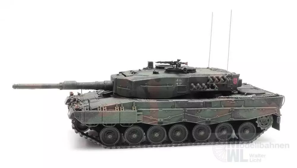 ARTITEC b.v. 6870109 - Panzer Leopard 2A4 Fleckentarnung Bundeswehr Deutschland H0 1:87