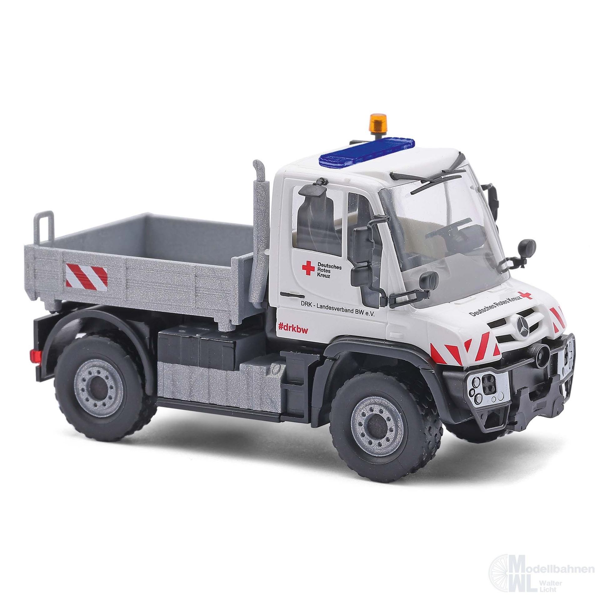 Busch 50936 - Mercedes-Benz Unimog U 430 DRK H0 1:87