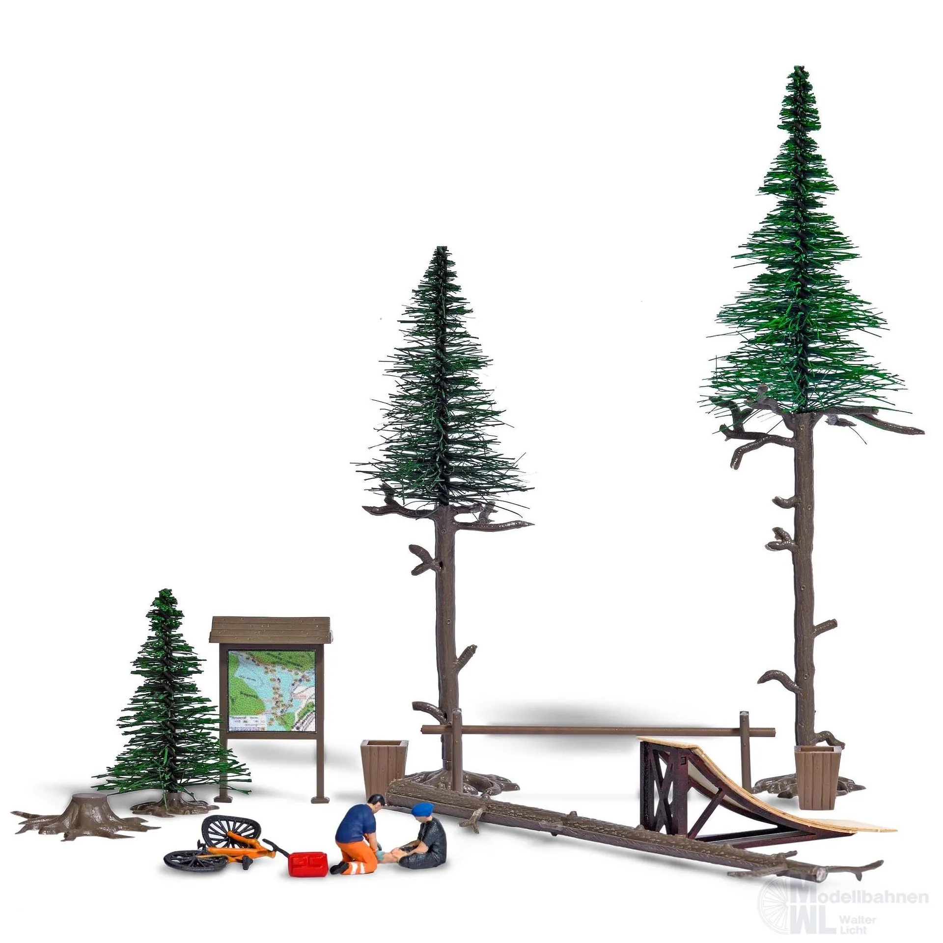 Busch 79825 - A-Set: Radunfall H0 1:87