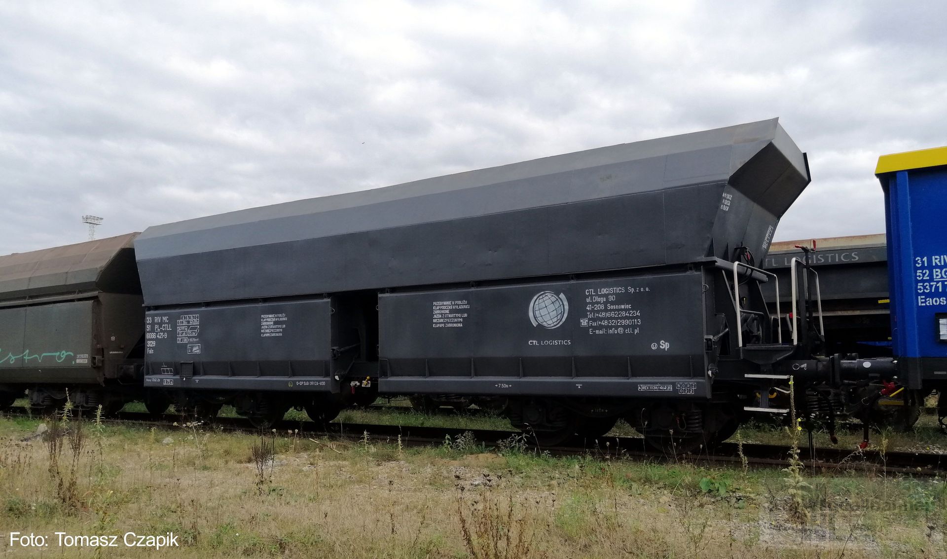 Piko 47854 - Schüttgutwagen Set PL-CTL Ep.VI Falns 2.tlg. TT 1:120